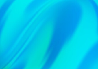 Light BLUE vector template with lava shapes.