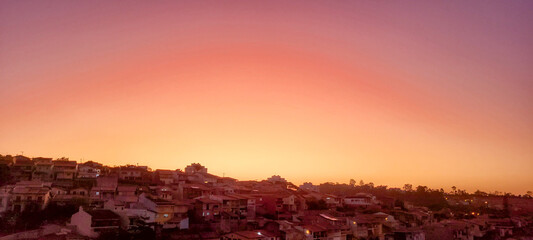 sunset background in late afternoon in brazil
