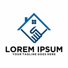 Deal House Estate logo design