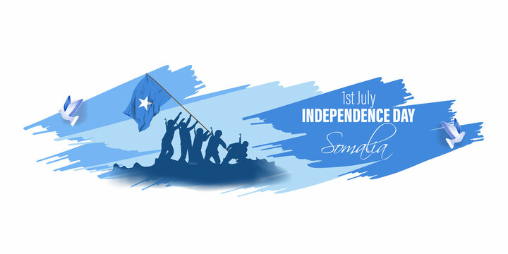 Vector illustration for Somalia Independence Day