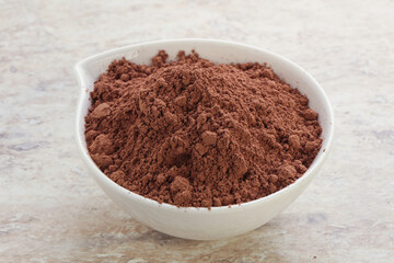 Natural organic cocoa powder for culinary