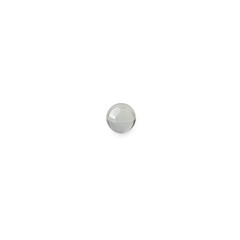 Crystal ball isolated on white background with clipping path.