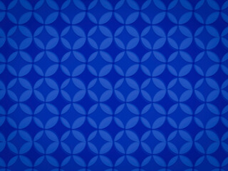 Seamless Blue Pattern illustration Background