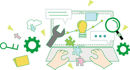 ソフトウエア開発（グリーン）