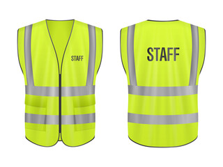 Safety vest staff set