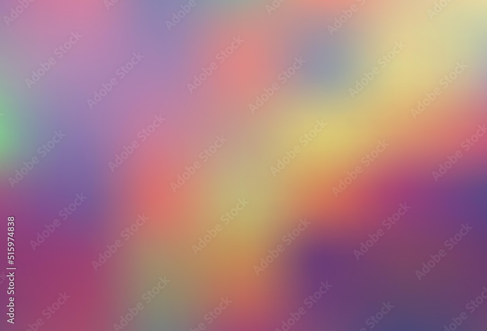 Wall mural Light Silver, Gray vector bokeh and colorful pattern.