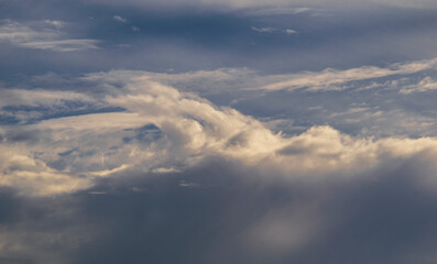 Obraz premium blue sky with clouds