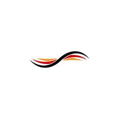 Obraz premium german flag logo illustration design
