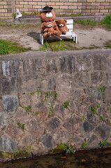 Fishing Teddy Bear Family, Japan