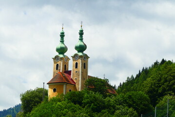 Fototapeta na wymiar Wallfahrtskirche Radmer an der Stube (2)