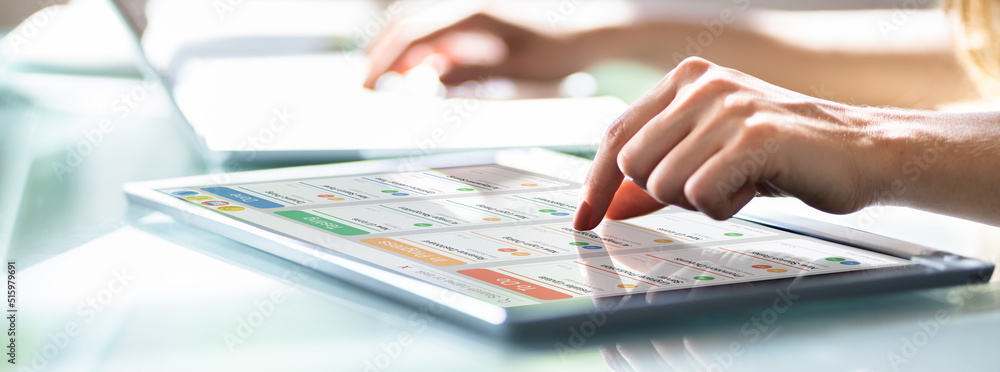 Poster Scrum Project Manager Scheduling