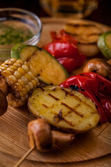 Grilled vegetables
