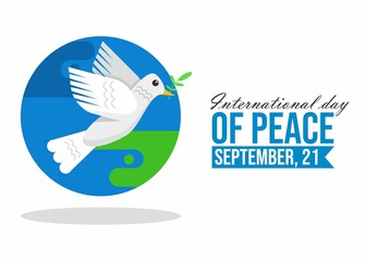 International day of peace illustration