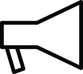 Megaphone icon template