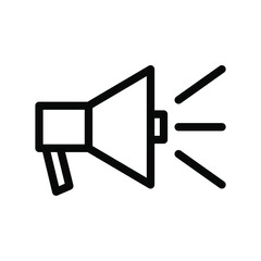 Megaphone icon template