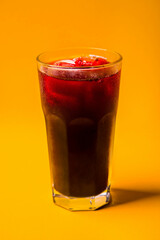 Homemade black currant compote