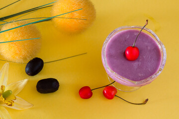 Jamun Mousse or Java Plum mousse is a traditional French dessert made with tropical Indian fruit...