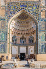 Ancient Bukhara, Amazing architecture of Bukhara, Asia, Uzbekistan - obrazy, fototapety, plakaty