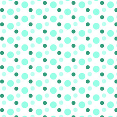 seamless pattern with circles on blue color