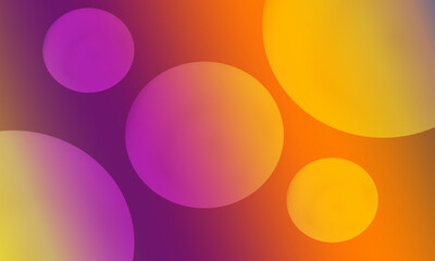 abstract background with circles for illustration design work