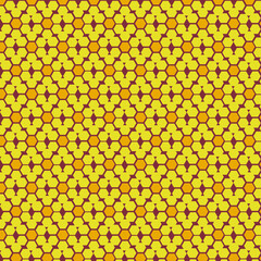 seamless background with yellow flowers