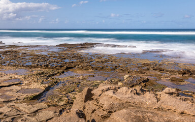 	
Isimangaliso Wetland Park landscape, South Africa. Beautiful panorama from South Africa.	
