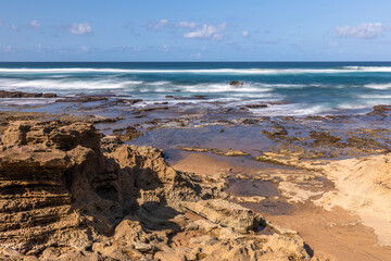 Isimangaliso Wetland Park landscape, South Africa. Beautiful panorama from South Africa.