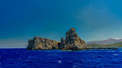 Barbarosa`s hideout  near the Creta shore