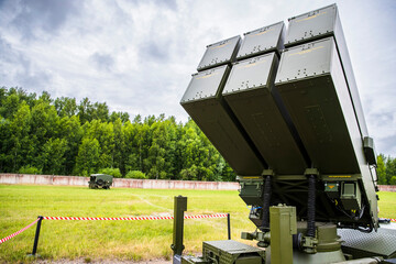 Siauliai Lithuania 2022-07-06 NASAMS is a distributed and networked short- to medium-range...