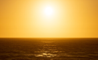 Fototapeta na wymiar Sunset big sur coast california, usa