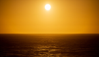 Fototapeta na wymiar Sunset big sur coast california, usa