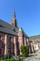 Fototapeta na wymiar Stadtkirche St. Peter und Paul (Calw)