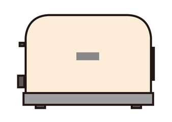 トースターのイラスト
