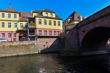 Fototapeta na wymiar Nikolausbrücke Calw