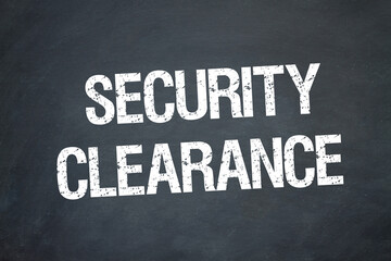 Security clearance - obrazy, fototapety, plakaty