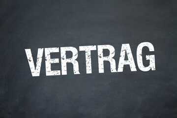 Obraz premium Vertrag