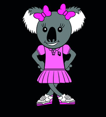 cat funny adobe illustration art