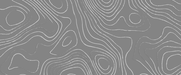 Map line of topography. vector abstract topographic map concept, topography relief. abstract background. vector illustration. Outline cartography landscape., trendy cover with wavy colorful lines. 