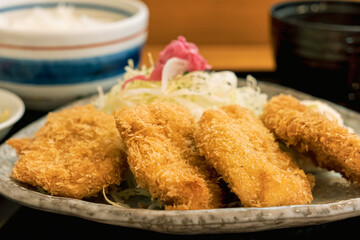 ヒレカツ　定食