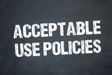 Acceptable use Policies