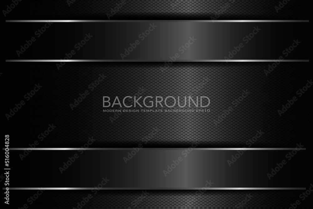 Poster black abstract background pattern stripe paper material 3d render. business technology commercial sa