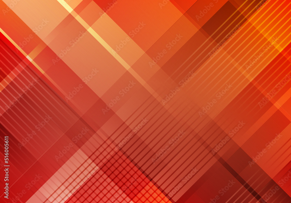 Poster abstract modern template red stripes diagonal grid pattern and lines background and texture