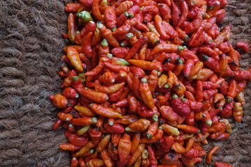 Cayenne pepper (Capsicum frutescens) is a fruit and plant member of the genus Capsicum whose fruit...