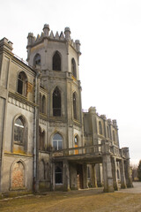 Fototapeta na wymiar Tereshchenko Palace in Chervonoe, Zhytomyr region, Ukraine