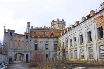 Tereshchenko Palace in Chervonoe, Zhytomyr region, Ukraine