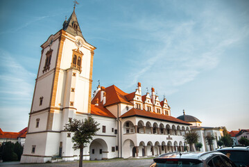 Beautiful historic town Levoca. Slovakia, Europe. Trip and travel.