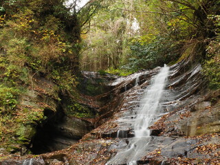 養老渓谷　万代の滝