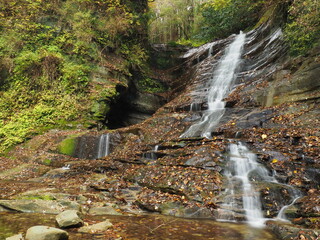 養老渓谷　万代の滝
