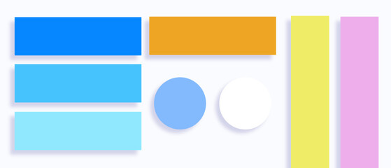 Fototapeta premium Classic color palette hues for web/ graphic/ fashion/ art/ design 