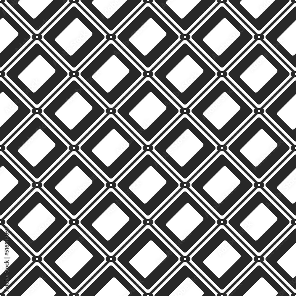 Aufkleber diagonal white rectangles and black background. a pattern of simple shapes is a minimal design for i